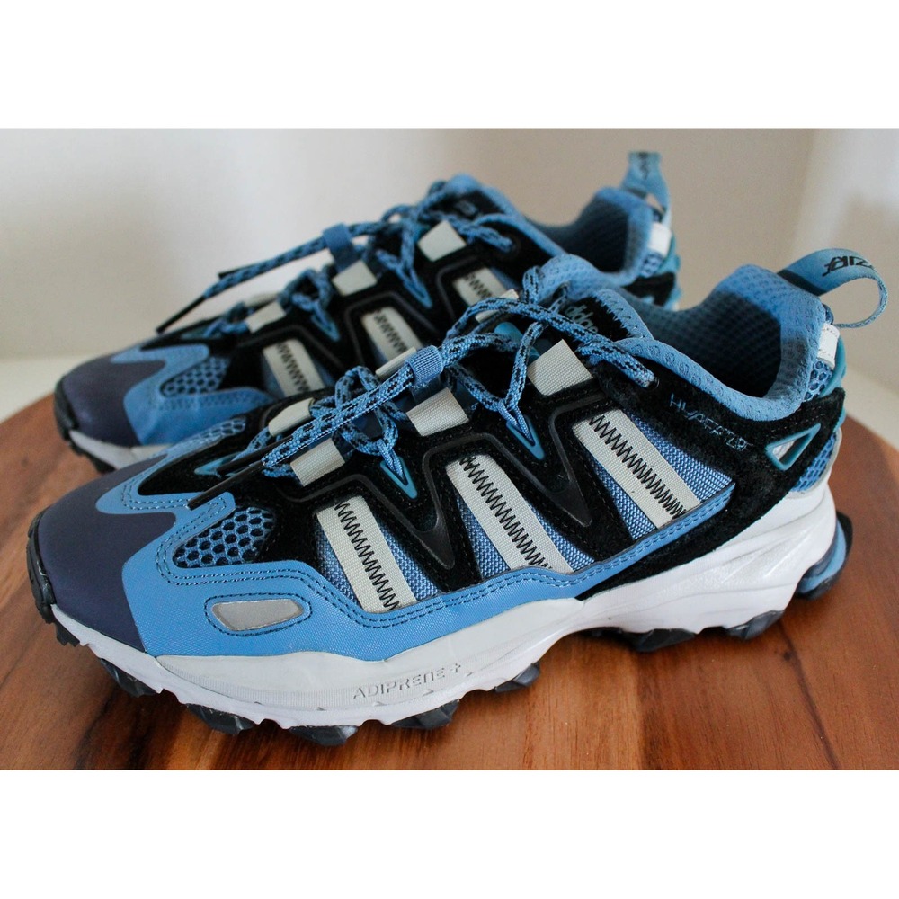 Adidas Trail Running Shoes Mens 8 Blue Black Hyperturf Adventure Sneakers GW6756